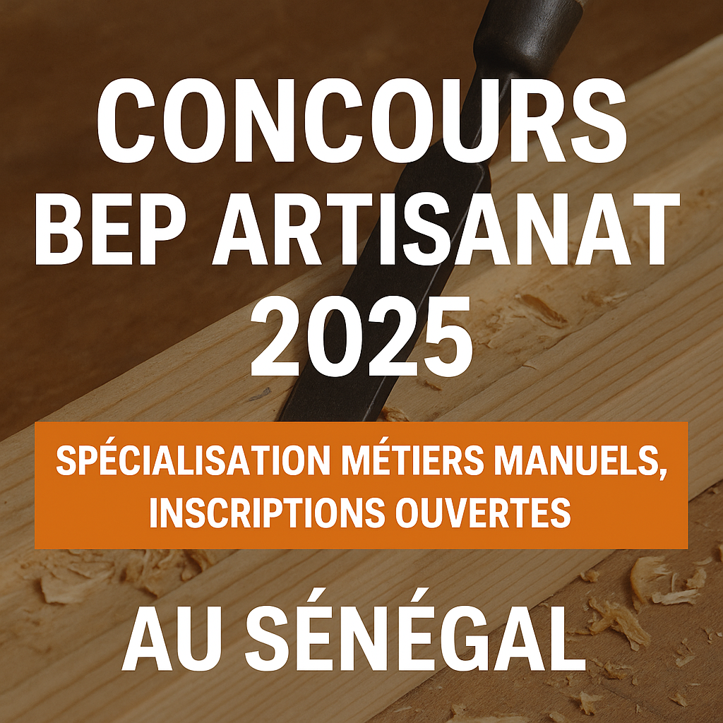 concours BEP artisanat 2025