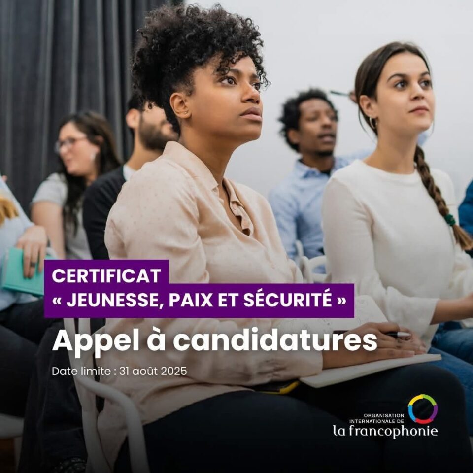 Certificat JPS : Jeunesse, Paix et Sécurité